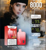 Nerd Fire 8000 Puffs Disposable 2% Nicotine With Advanced LCD Display