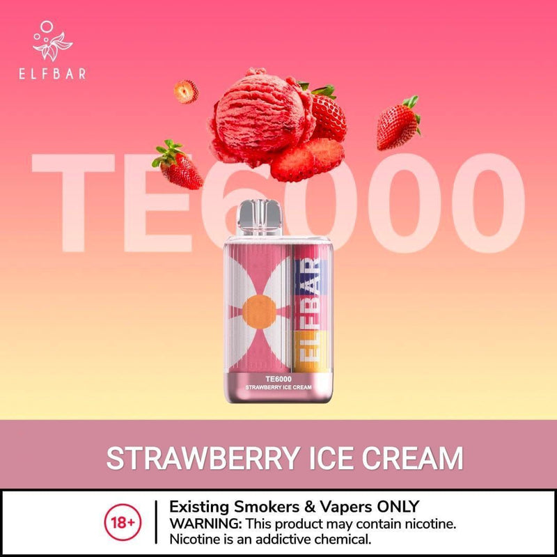 Elfbar TE 6000 Puffs Disposable Vape best price in dubai - Vape Escape UAE