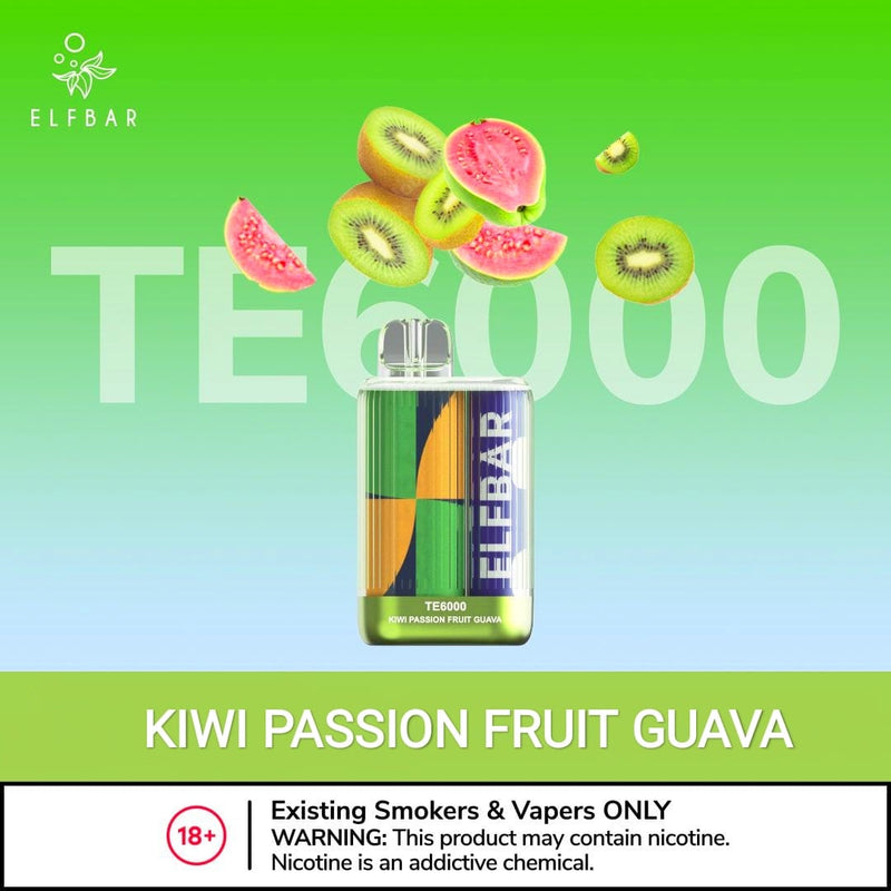 Elfbar TE 6000 Puffs Disposable Vape best price in dubai - Vape Escape UAE