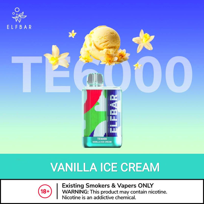 Elfbar TE 6000 Puffs Disposable Vape best price in dubai - Vape Escape UAE