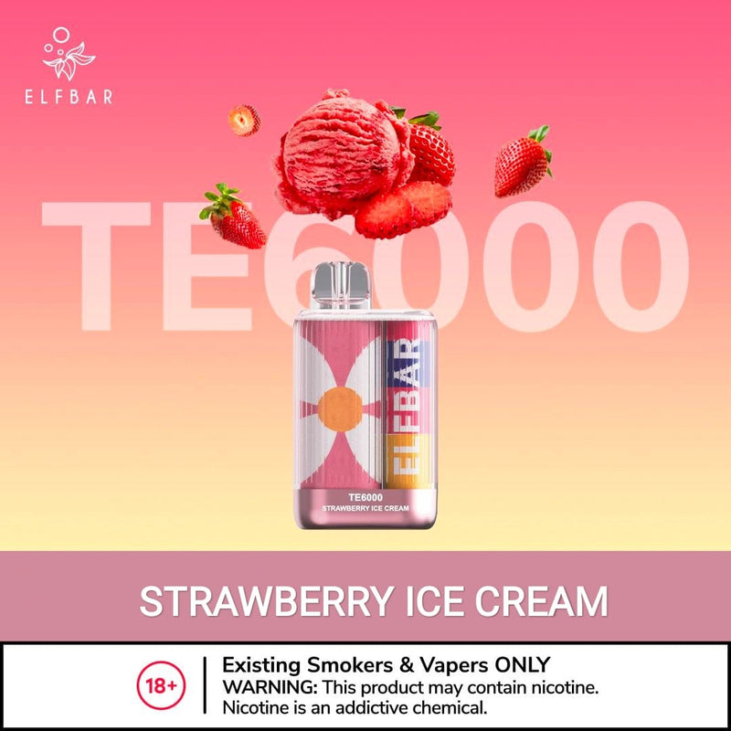 Elfbar TE 6000 Puffs Disposable Vape best price in dubai - Vape Escape UAE