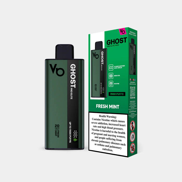 Vapes Bars Ghost Pro 2% nicotine 7000 Puff Disposable in Dubai - Vape Escape UAE