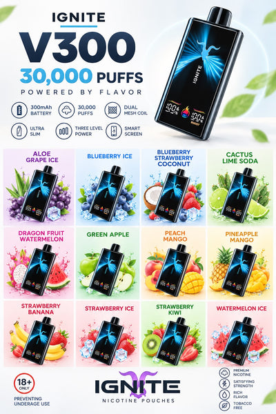IGNITE V300 — Flavour -30000-puffs
