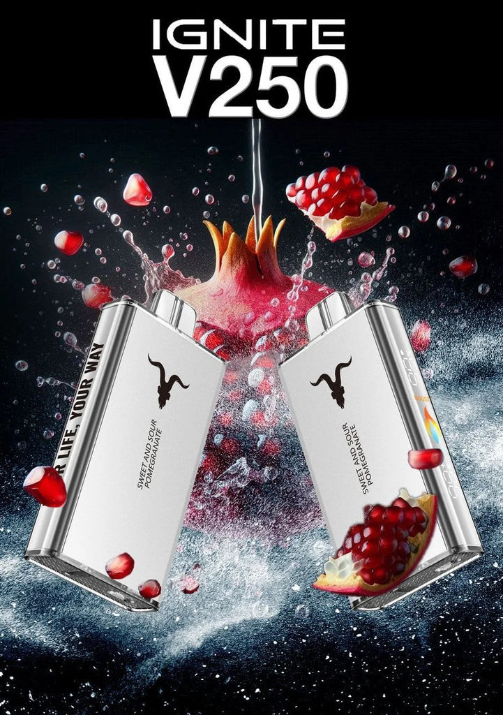 Ignite V250 25 000 Puffs Disposable Vape – 5% Nic, Rechargeable, Dubai, UAE