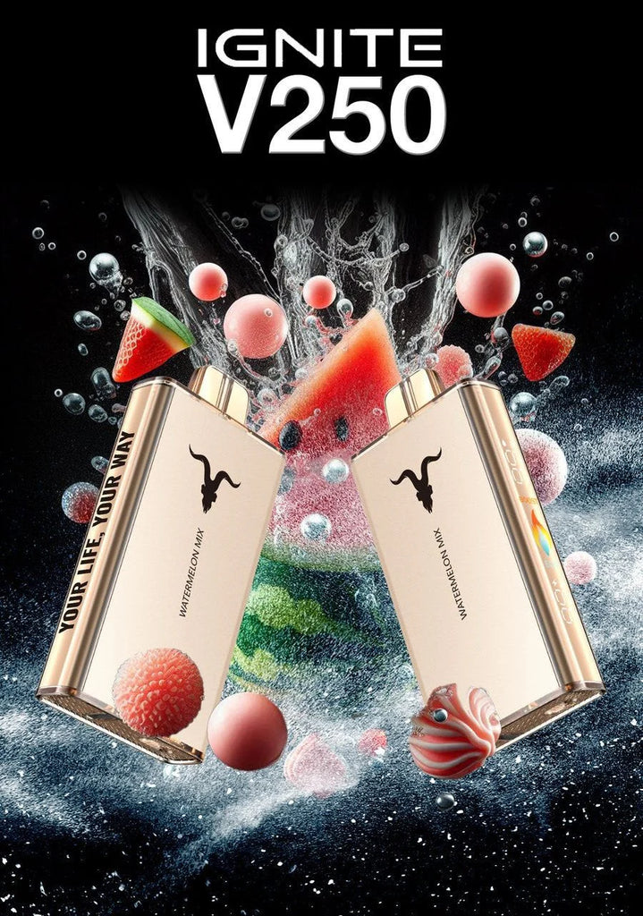 Ignite V250 25 000 Puffs Disposable Vape – 5% Nic, Rechargeable, Dubai, UAE
