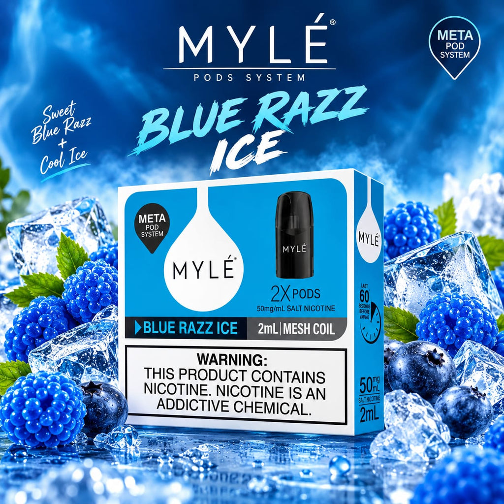 Myle-meta-pod-all flavors-2X pods2ML each nicotine salt