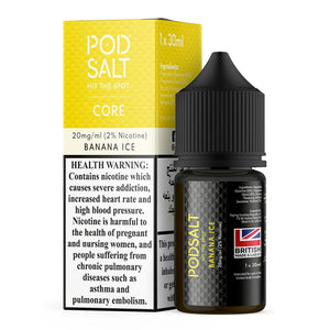 Pod Salt Core Banana Ice-20mg/ml-30ml In Dubai. - Vape Escape UAE