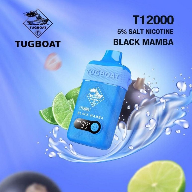Tugboat T12000 12000 Puffs Disposable Vape - Vape Escape UAE
