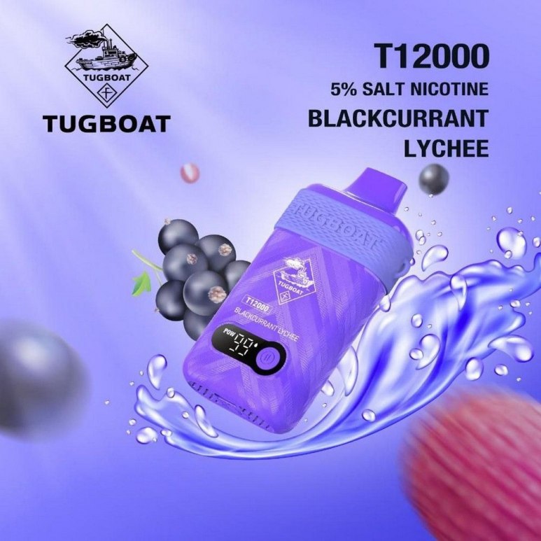 Tugboat T12000 12000 Puffs Disposable Vape - Vape Escape UAE