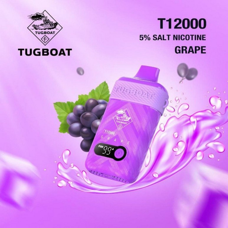 Tugboat T12000 12000 Puffs Disposable Vape - Vape Escape UAE