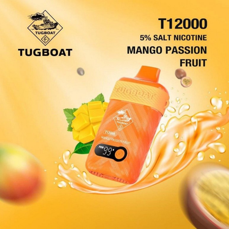 Tugboat T12000 12000 Puffs Disposable Vape - Vape Escape UAE