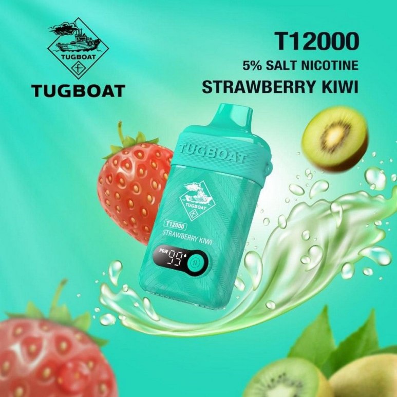 Tugboat T12000 12000 Puffs Disposable Vape - Vape Escape UAE