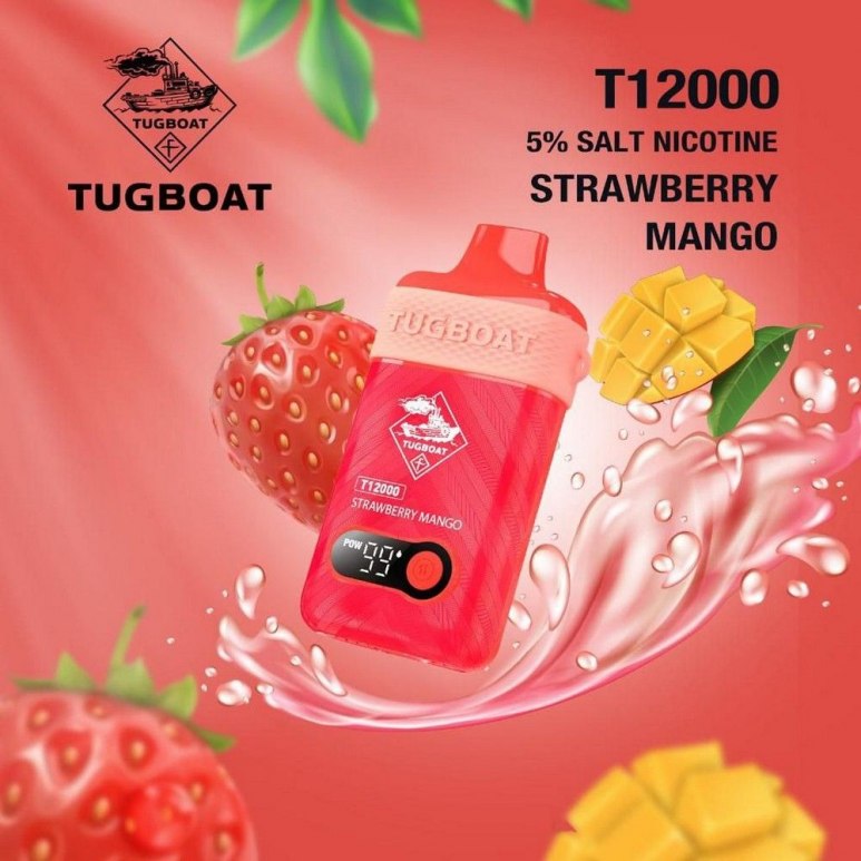 Tugboat T12000 12000 Puffs Disposable Vape - Vape Escape UAE