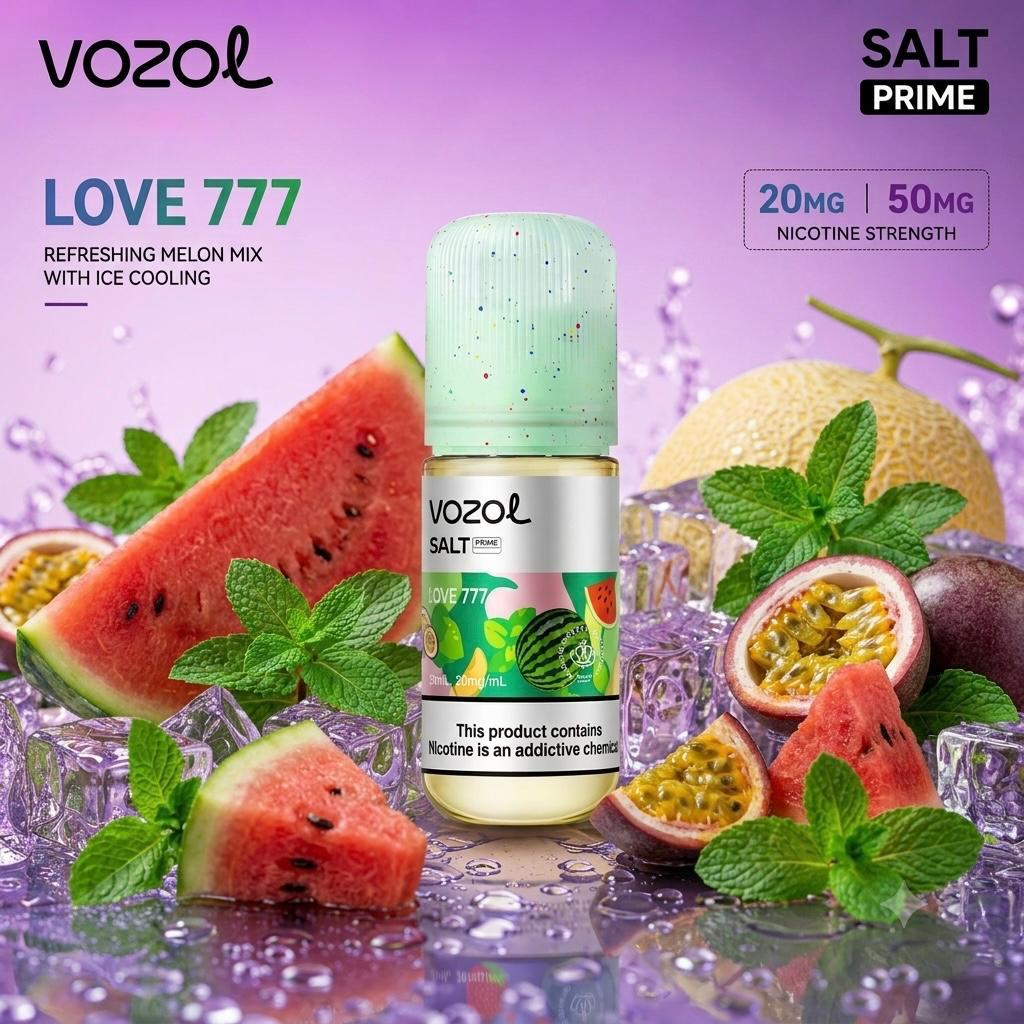 vozol-salt-prime-love-777-20 Mg | 50  MG - Nicotine strength-salt prime