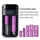 EFEST LUSH Q2 2-BAY INTELLIGENT LED BATTERY CHARGER - Vape Escape UAE