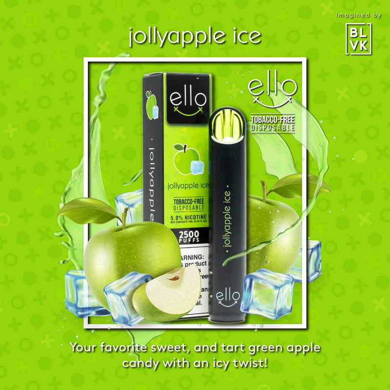 BLVK Ello Disposable 2500Puffs - Vape Escape UAE