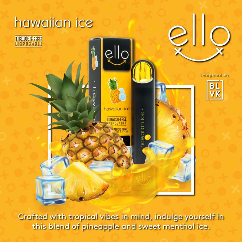 BLVK Ello Disposable 2500Puffs - Vape Escape UAE