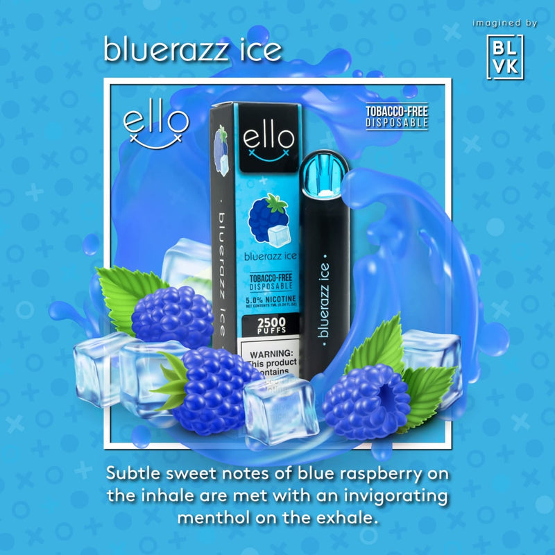 BLVK Ello Disposable 2500Puffs - Vape Escape UAE