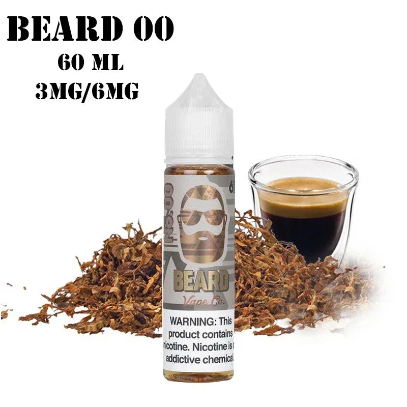 No- 00Beard 60ML E Juice - Vape Escape UAE-Beard 00 60ML E-Juice Dubai | Premium Vape Juice UAE