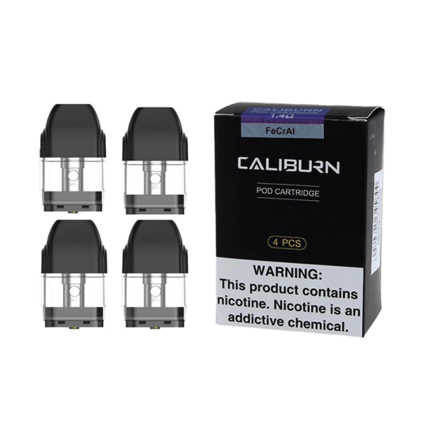 UWELL CALIBURN POD CARTRIDGE 1.4 OHM - Vape Escape UAE
