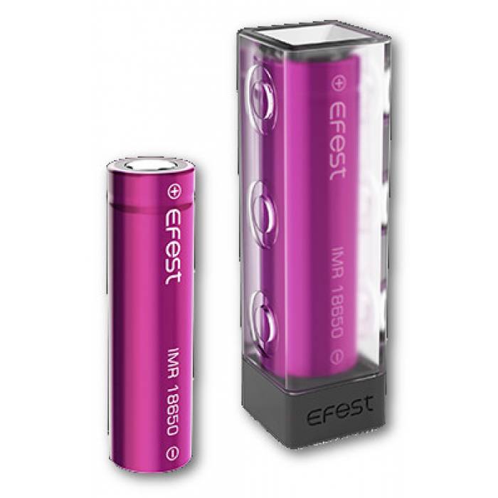 EFEST IMR 18650 3000mAh 35A FLAT TOP BATTERY - Vape Escape UAE