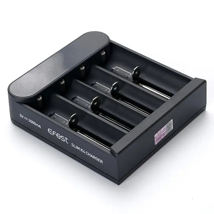 Efest SLIM K4 4 Channel Battery Charger - Vape Escape UAE
