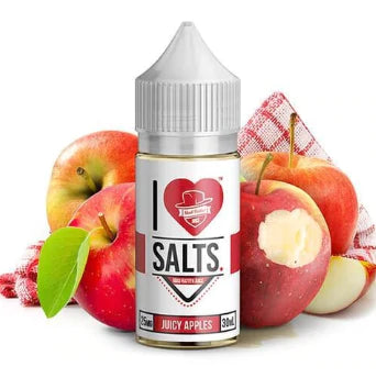 JUICY APPLES - I LOVE SALTS BY MAD HATTER - Vape Escape UAE