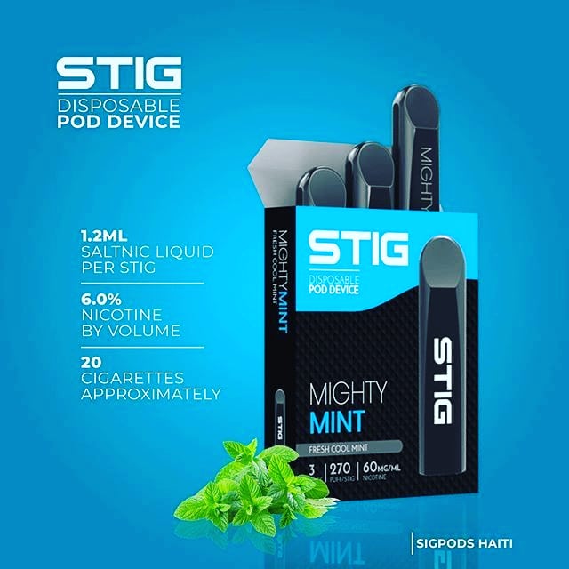 STIG Disposable Vape 3Pc/Pack - Vape Escape UAE