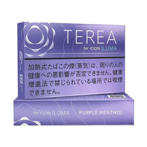  TEREA Purple Menthol Heets box, purple packaging, for IQOS ILUMA