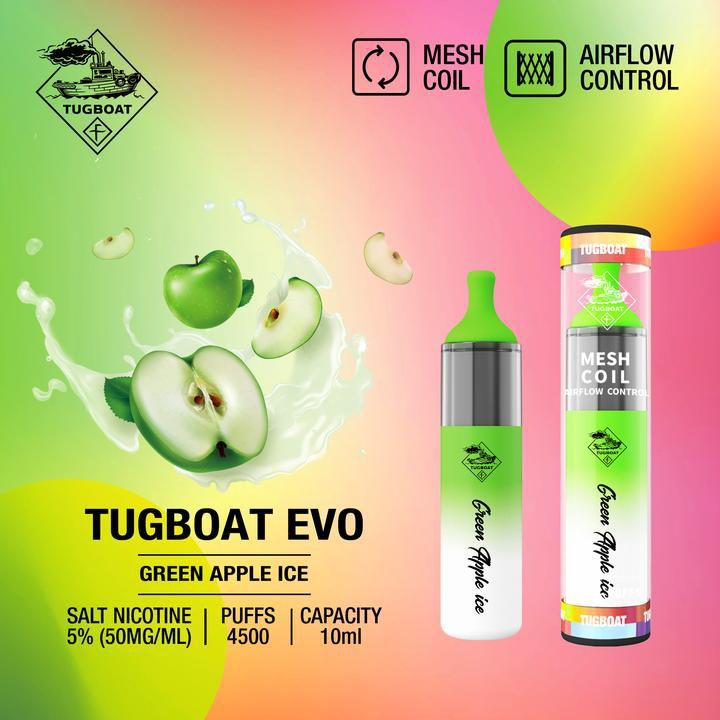 Tugboat EVO 4500 Puffs Disposable Vape