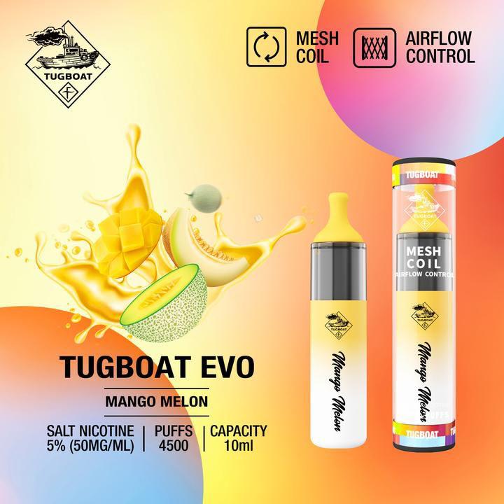 Tugboat EVO 4500 Puffs Disposable Vape