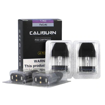 UWELL CALIBURN POD CARTRIDGE 1.4 OHM - Vape Escape UAE