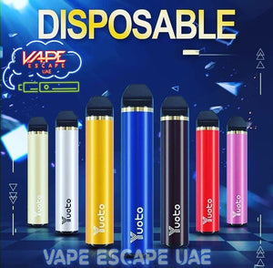 YUOTO Disposable 1500Puffs - Vape Escape UAE