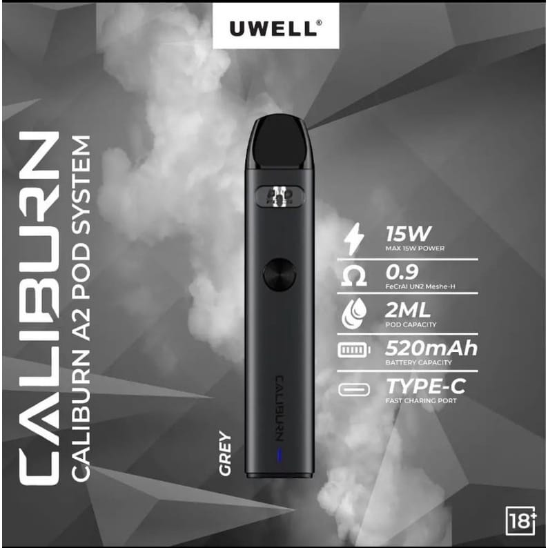 UWELL CALIBURN A2 15W POD SYSTEM - Vape Escape UAE