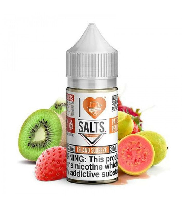 ISLAND SQUEEZE - I LOVE SALTS BY MAD HATTER - Vape Escape UAE