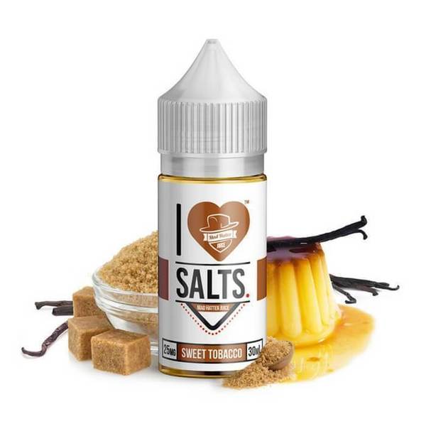 SWEET TOBACCO - I LOVE SALTS BY MAD HATTER - Vape Escape UAE