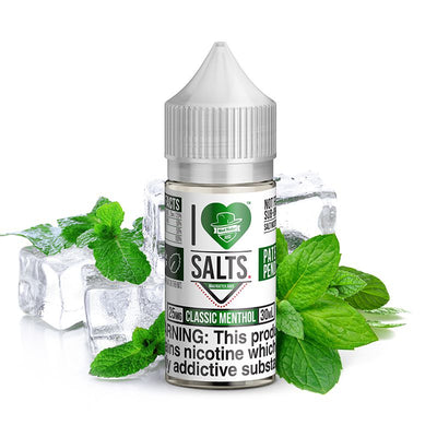 CLASSIC MENTHOL - I LOVE SALTS BY MAD HATTER - Vape Escape UAE