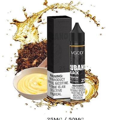 CUBANO BLACK VGOD SALT NIC 30ml - Vape Escape UAE