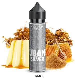 CUBANO SILVER 60ML VGOD E-LIQUID - Vape Escape UAE