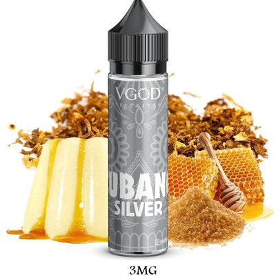 CUBANO SILVER 60ML VGOD E-LIQUID - Vape Escape UAE