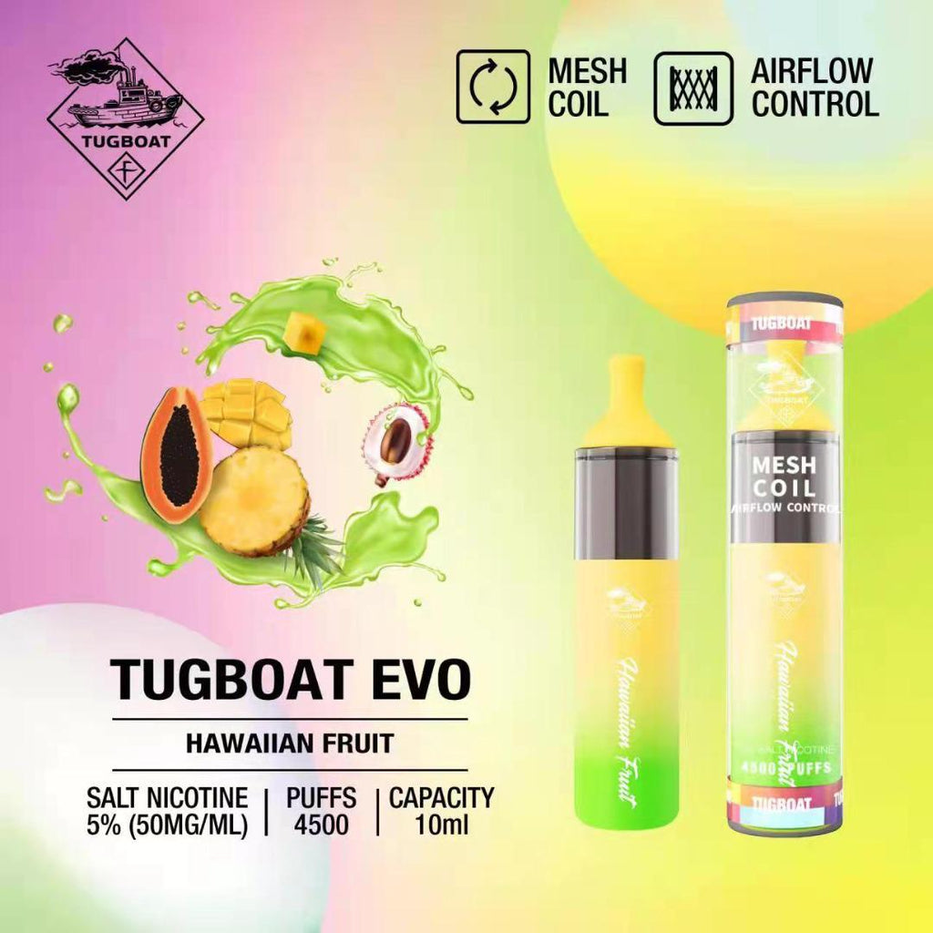 Tugboat EVO 4500 Puffs Disposable Vape