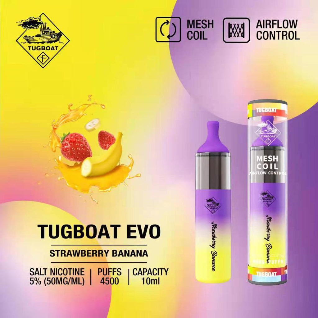 Tugboat EVO 4500 Puffs Disposable Vape