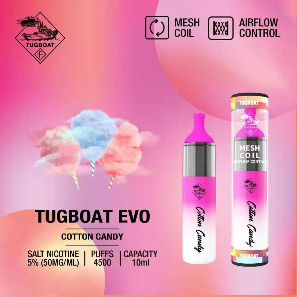 Tugboat EVO 4500 Puffs Disposable Vape