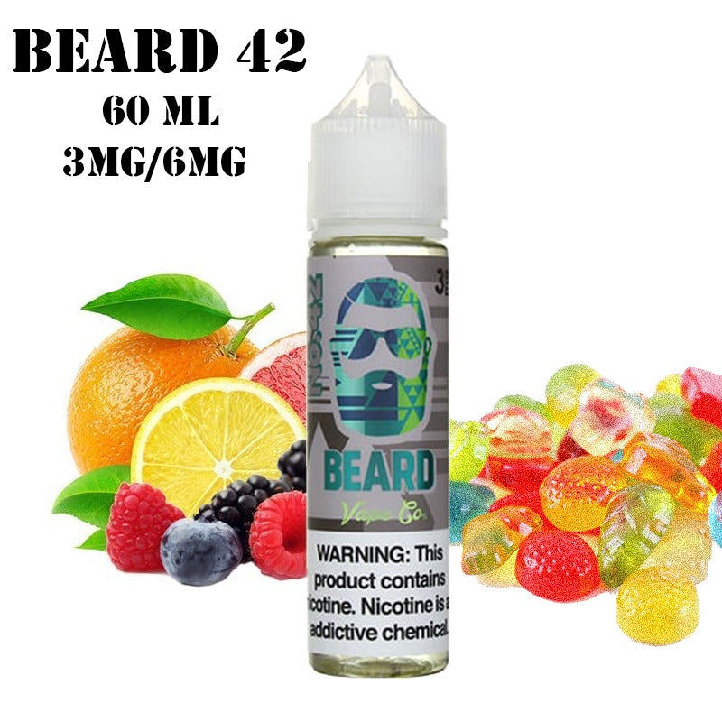 No- 42 Beard 60ML E Juice - Vape Escape UAE