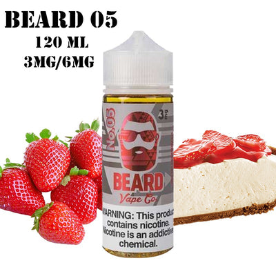 No- 05 Beard 120ML E Juice - Vape Escape UAE