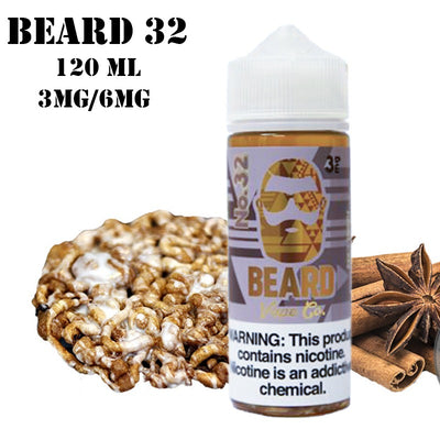 No- 32 Beard 120ML E Juice - Vape Escape UAE