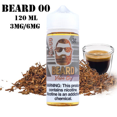 No- 00 Beard 120ML E Juice - Vape Escape UAE