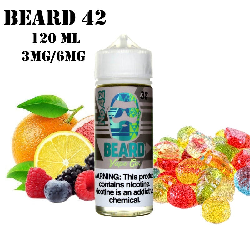 No- 42 Beard 120ML E Juice - Vape Escape UAE