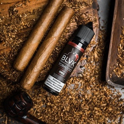 Cuban Cigar Tobacco BLVK E-juice 60ml - Vape Escape UAE
