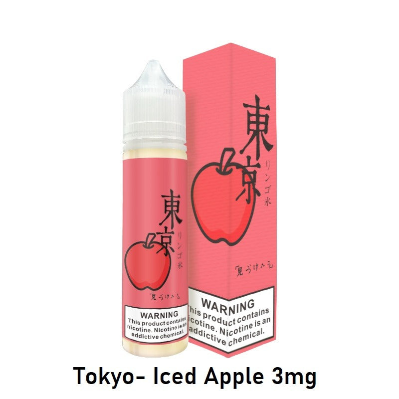 TOKYO E-Juice 60ML (3mg) - Vape Escape UAE